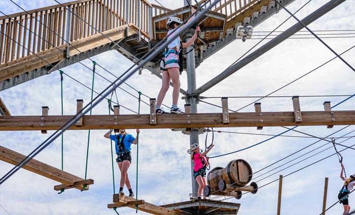 Tower Climber at Zip World Tower Aberdare